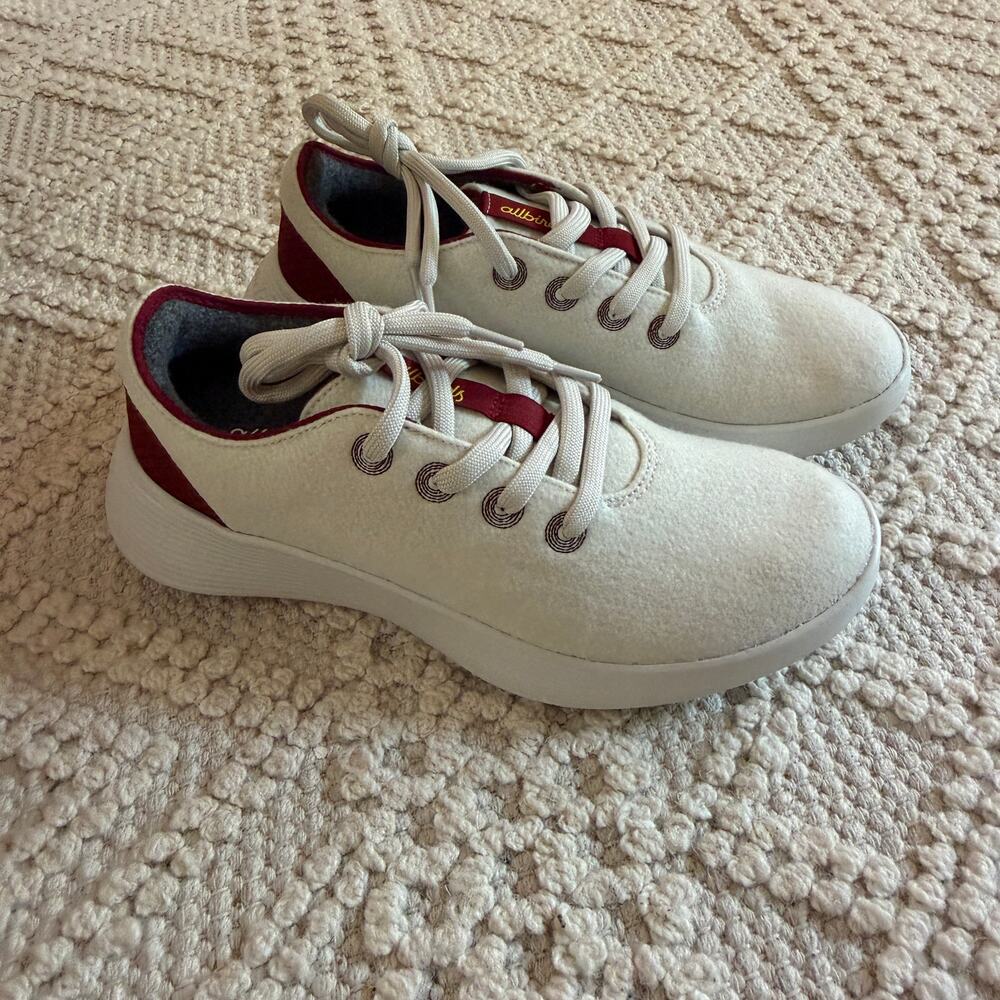 NWT Allbirds Wool Runner Go Weathered White